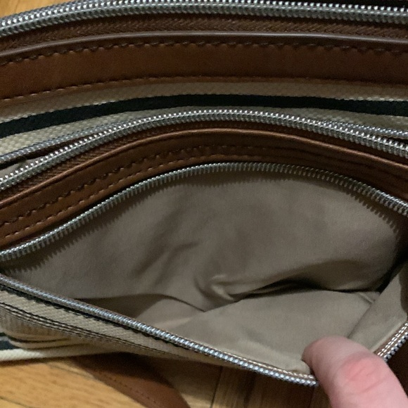 Relic Crossbody Canvas/Leather Purse - Picture 6 of 6